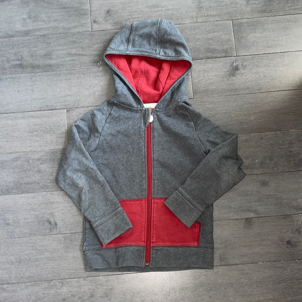 Peekaboo Beans Hooded Sweater. Size 5yrs